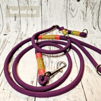 Retriever Halsband Leinen Set Violett