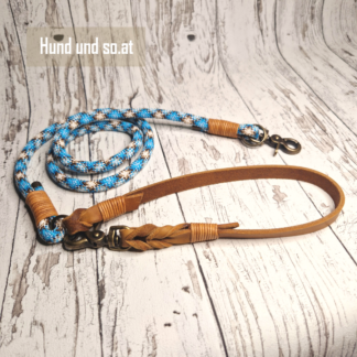 Leine Leder Cord Cognac