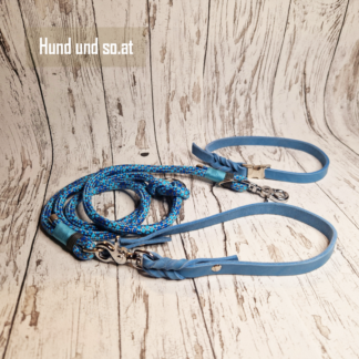 Leder-Cord Leine Atlantis Eis