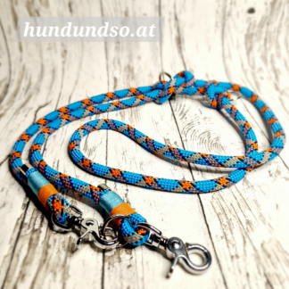 Seil-Leine Blau Orange