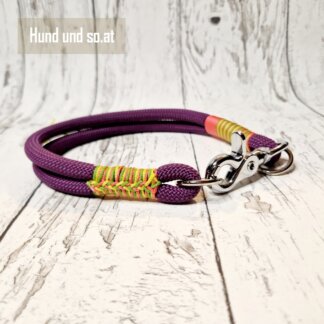 Halsband Seil Violett